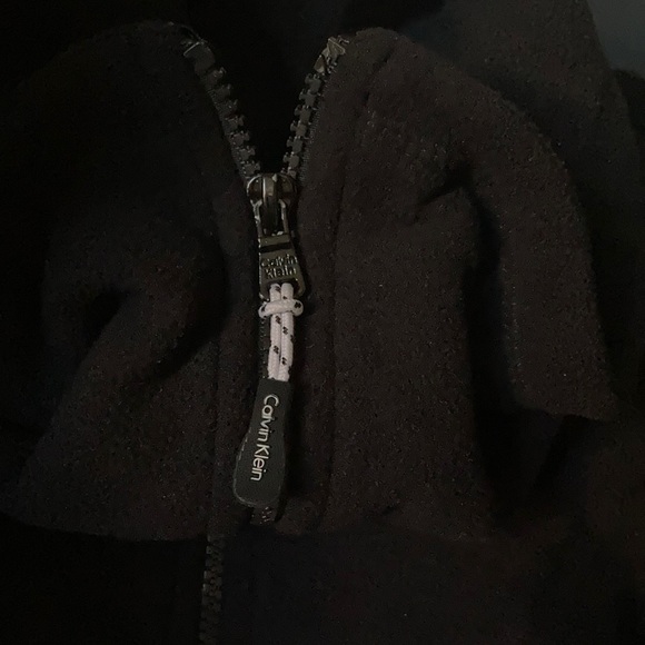 Calvin Klein Performance Fleece Zip up Sweater - Picture 7 of 7